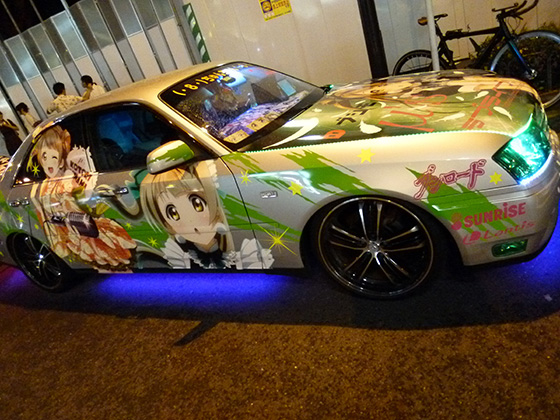 画像：南ことり痛車