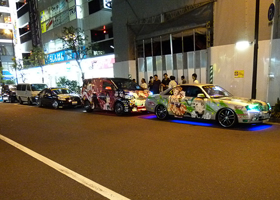 画像：ラブライブ痛車集合