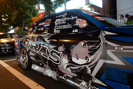 渋谷凛痛車画像