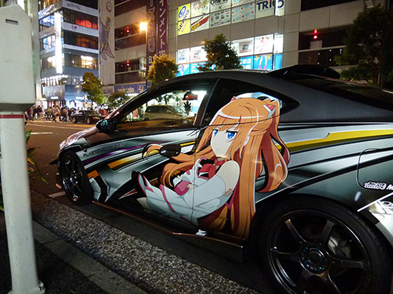 プラスティック・メモリーズ痛車画像