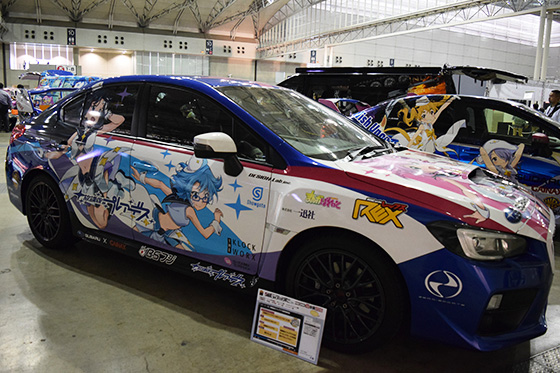 画像：放課後のプレアデス痛車