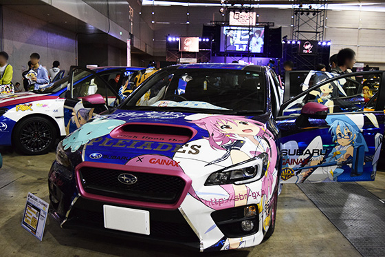 画像：放課後のプレアデス痛車