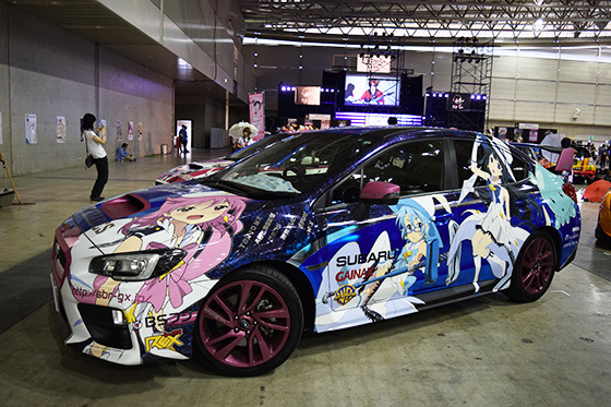 画像：放課後のプレアデス痛車