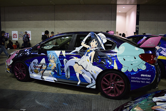 画像：放課後のプレアデス痛車