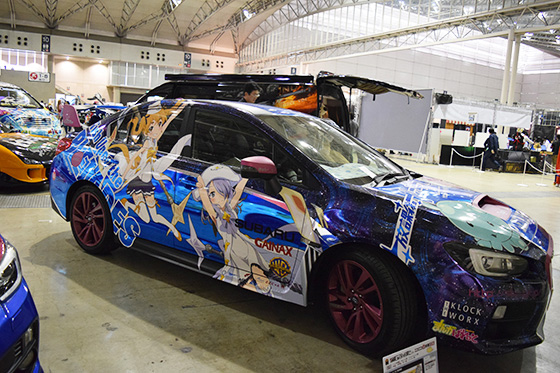 画像：放課後のプレアデス痛車