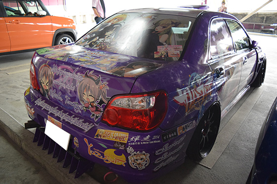 画像：サノバウィッチ痛車