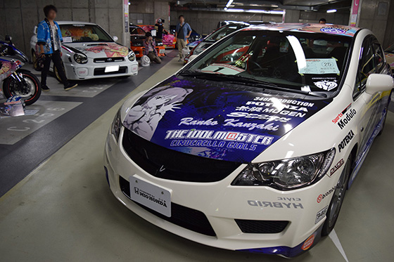 画像：デレマス痛車