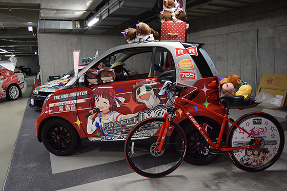 画像：デレマス痛車