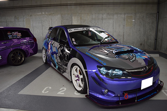 画像：デレマス痛車