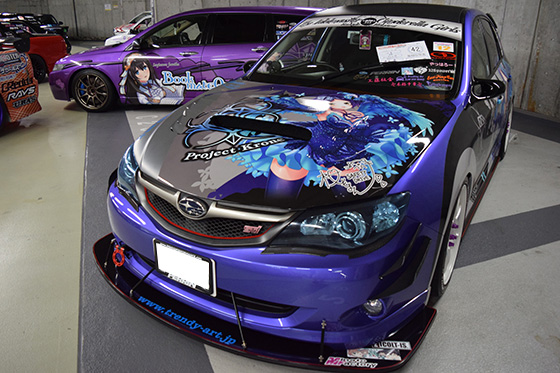 画像：デレマス痛車