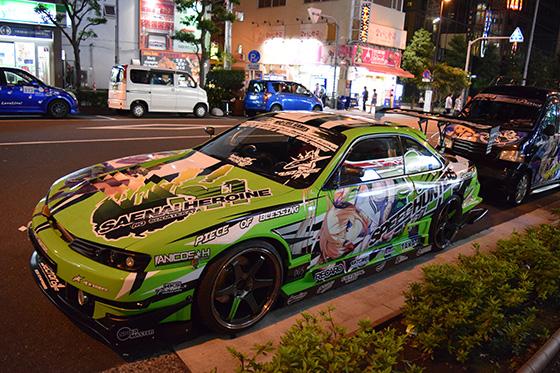 画像：冴えカノ痛車