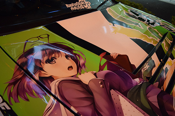 画像：冴えカノ痛車