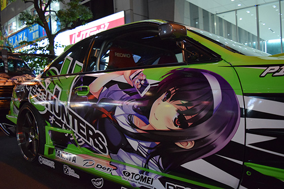 画像：冴えカノ痛車