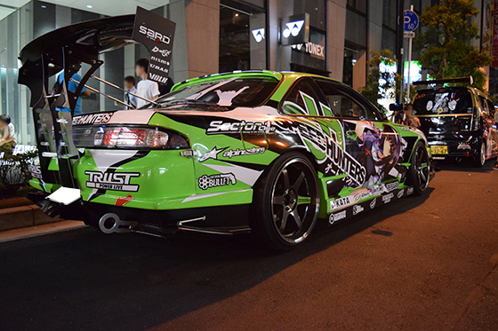 画像：冴えカノ痛車