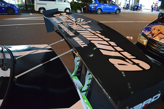 画像：冴えカノ痛車