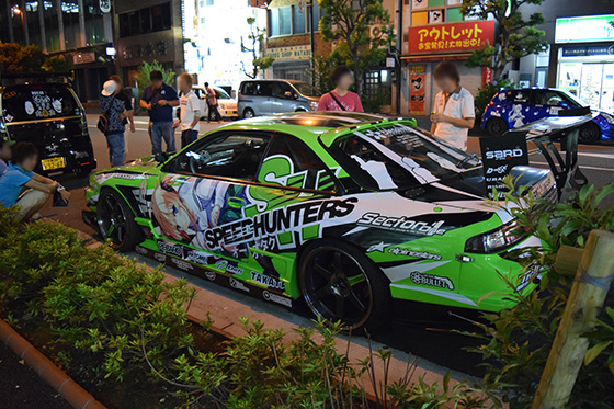 画像：冴えカノ痛車