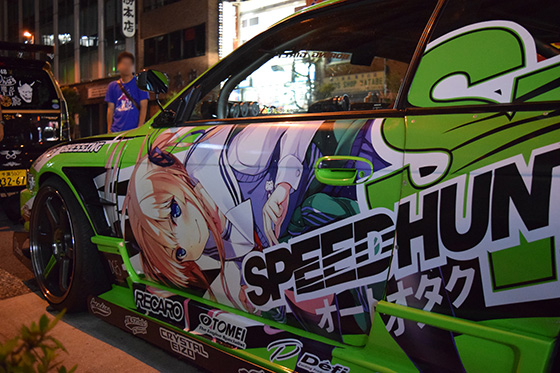 画像：冴えカノ痛車