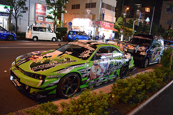 画像：冴えカノ痛車