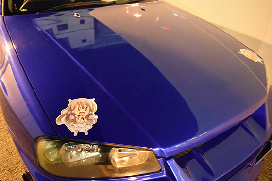 画像：ちちない痛車