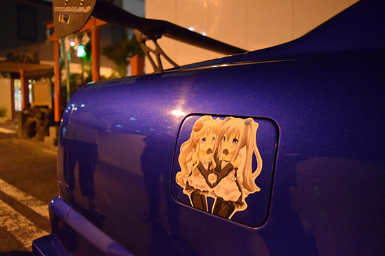 画像：ちちない痛車