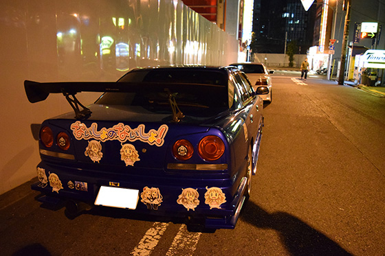 画像：ちちない痛車