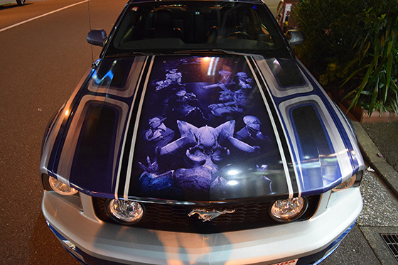 画像：オーバーロード痛車