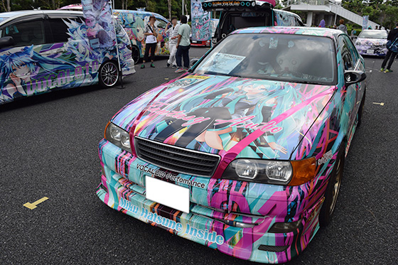 画像：初音ミク痛車