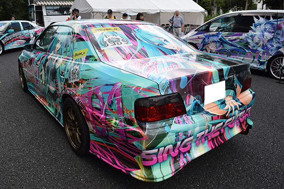 画像：初音ミク痛車