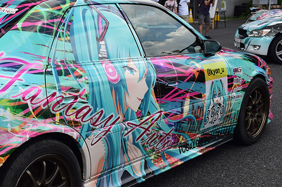 画像：初音ミク痛車