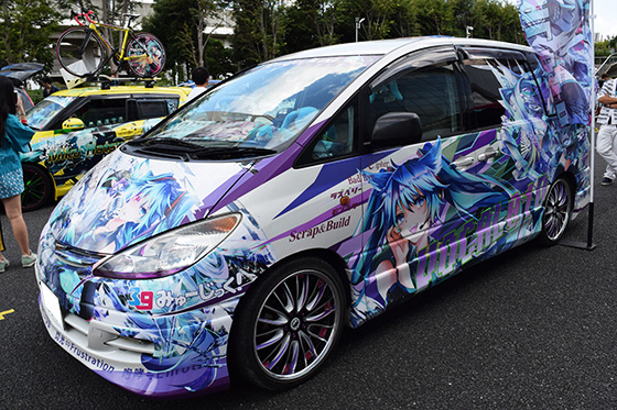 画像：初音ミク痛車