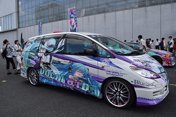 画像：初音ミク痛車