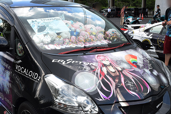 画像：ルカ痛車