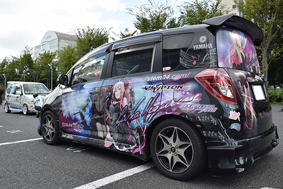 画像：ルカ痛車