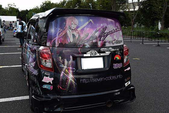 画像：ルカ痛車