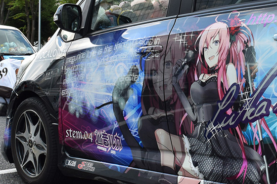 画像：ルカ痛車