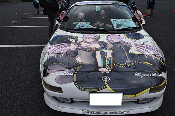 画像：ルカ痛車