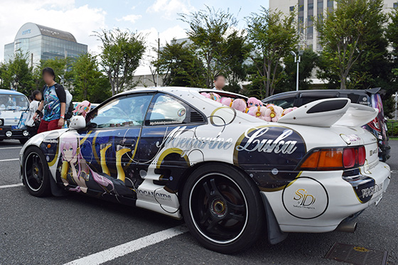 画像：ルカ痛車