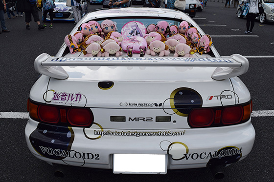 画像：ルカ痛車