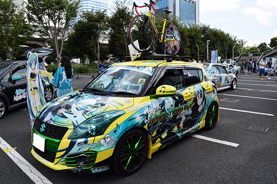 画像：初音ミク痛車