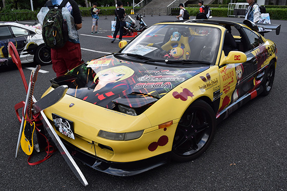 画像：リン痛車