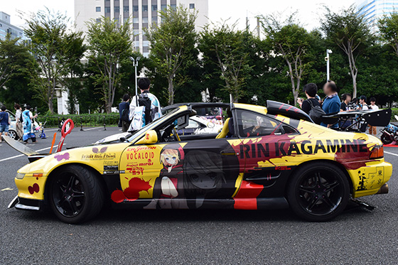 画像：リン痛車