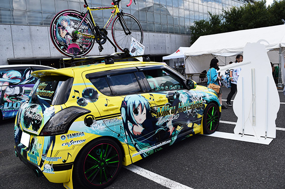 画像：初音ミク痛車