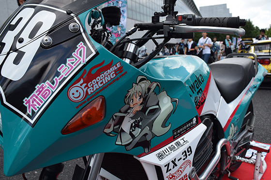 画像：初音ミク痛単車