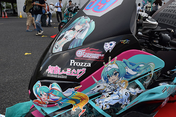 画像：レーシングミク痛単車