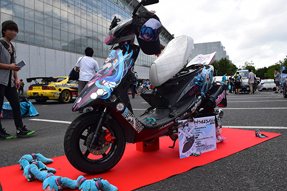 画像：初音ミク痛単車