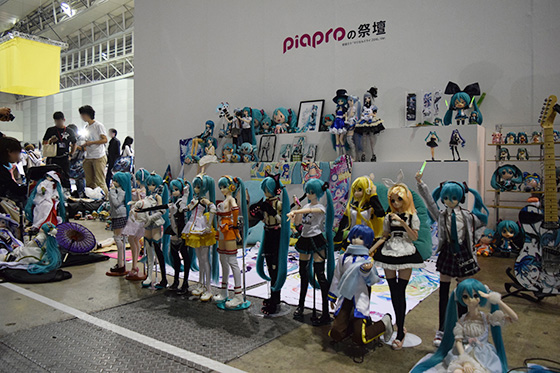 画像：ミクドール祭壇