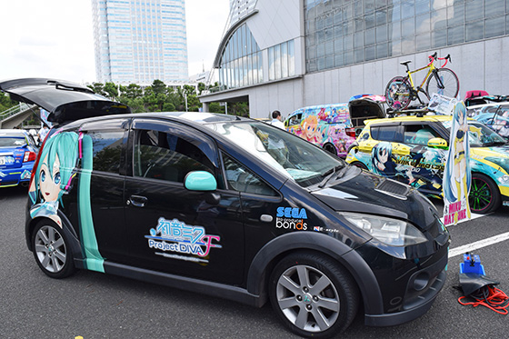 画像：初音ミク痛車