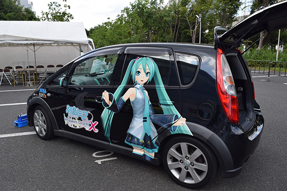 画像：初音ミク痛車