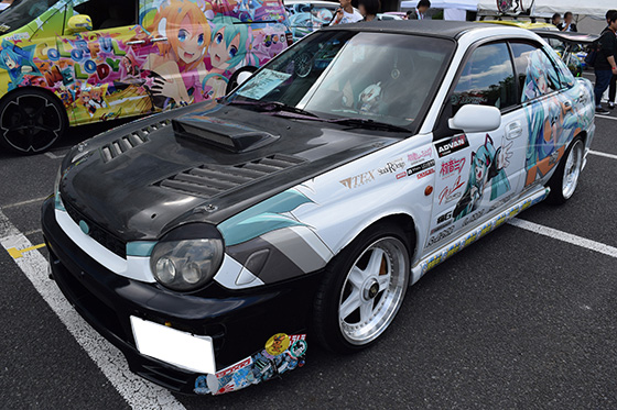 画像：初音ミク痛車