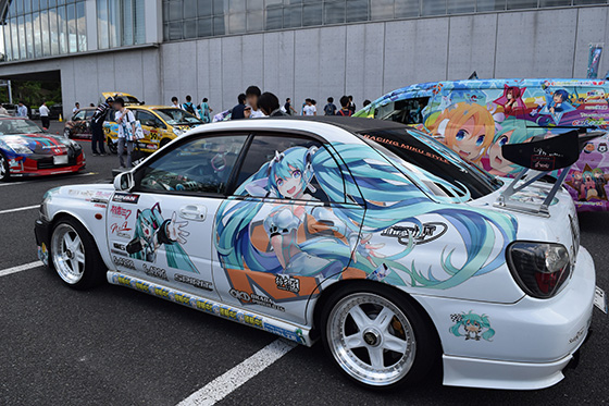 画像：初音ミク痛車